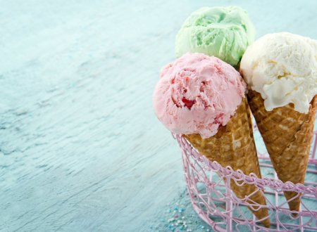 Мороженое Милк айс рожок