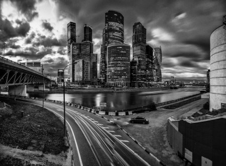 Серый город