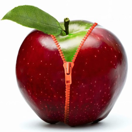 Дырявое яблоко