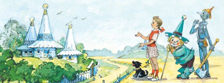 Элли и Тотошка в изумрудном городе