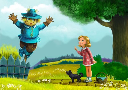 Изумрудный город девочка Элли