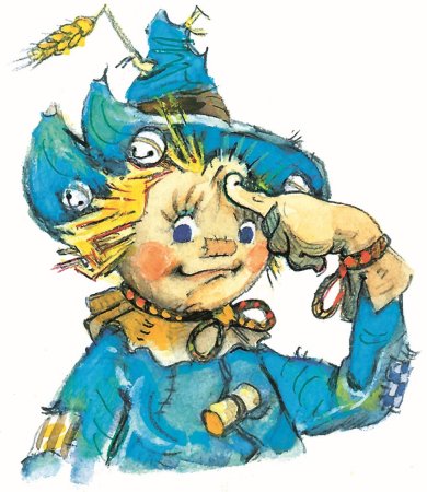 Волков волшебник изумрудного города Страшила