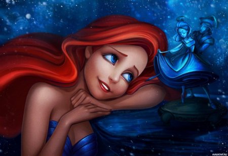 Русалочка Ариэль мультфильм Дисней