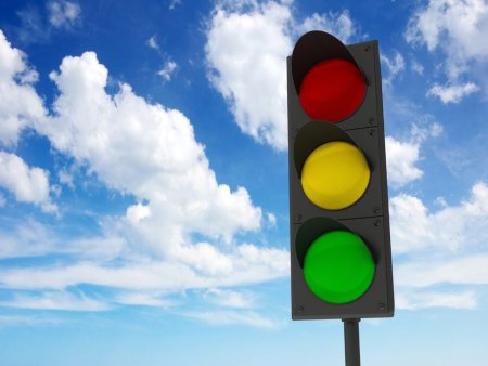 Красивый светофор