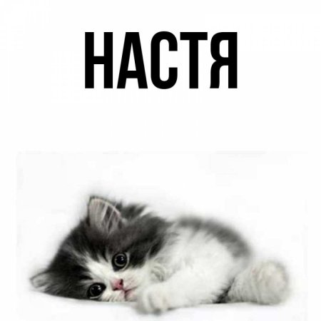 Обои на телефон с именем Настя