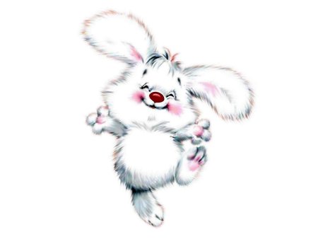 Заяц мультяшный