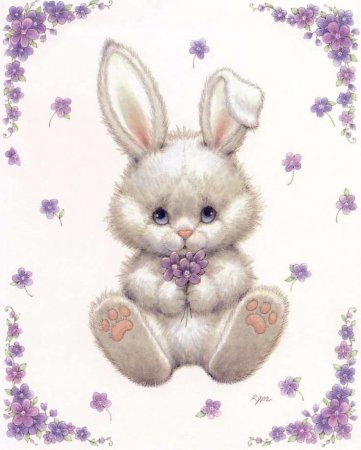 Открытки с зайчиками
