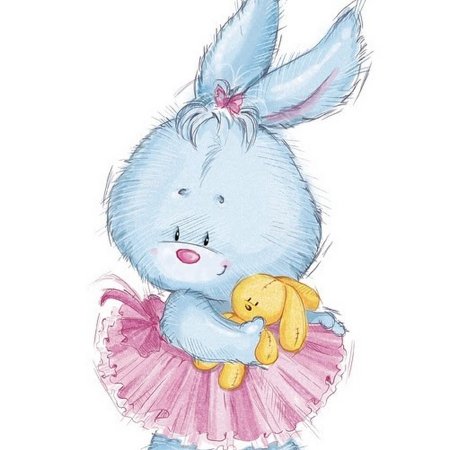 Зайка иллюстрация