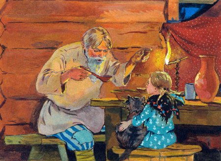 Бажов Кокованя и Даренка