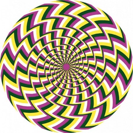 Иллюзия спираль Фрейзера