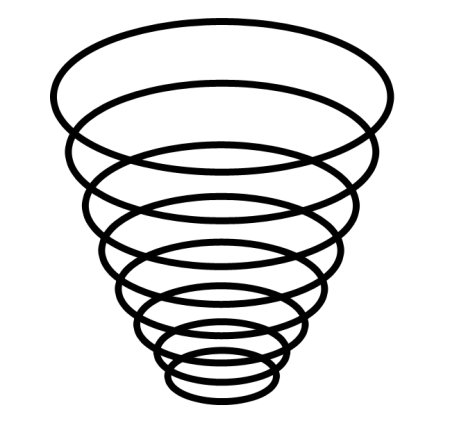 Спираль объемная