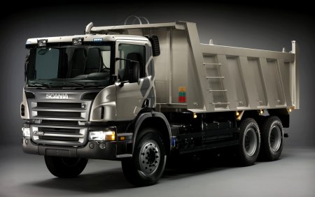 Scania p400 самосвал