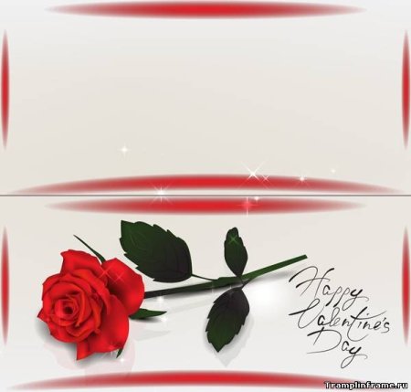 Разворот открытка цветы