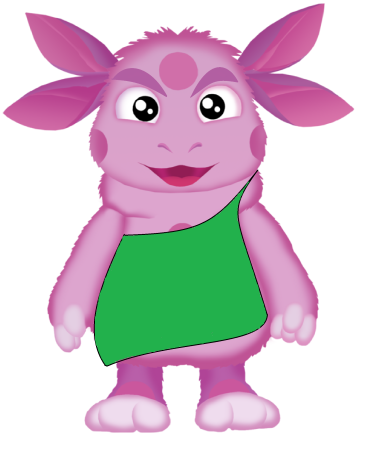 Персонажи мультфильма Лунтик