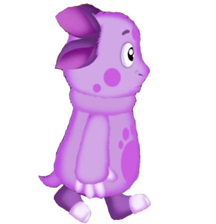 Лунтик сбоку