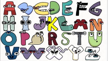 Alphabet Lore a-z f