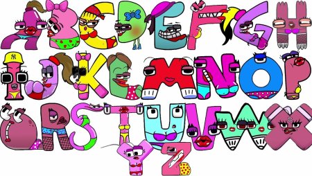 Английский алфавит Lore