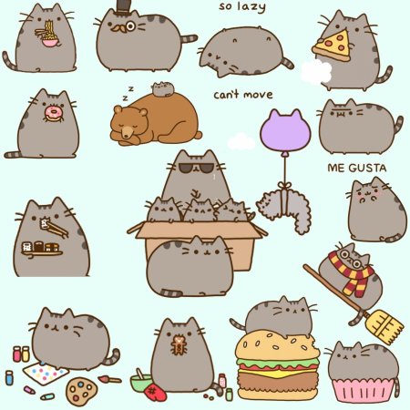 Кот Пушин Pusheen