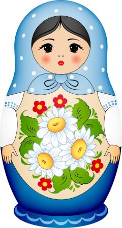 Матрешки для печати