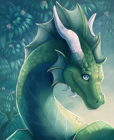 Красивый дракон