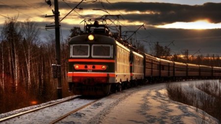 Едем на поезде