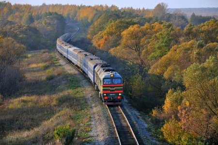 Едем на поезде