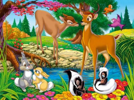 Бэмби герои мультика