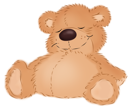 Медвежонок на прозрачном фоне