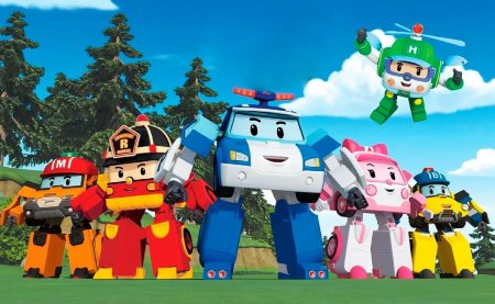 Полли Робокар и его друзья