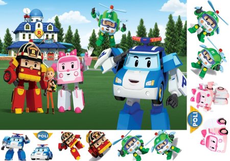 Робокар Поли герои и имена