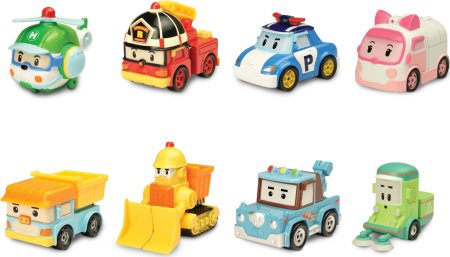 Пожарный автомобиль Silverlit Робокар Поли умная машинка Рой (83241) 6 см