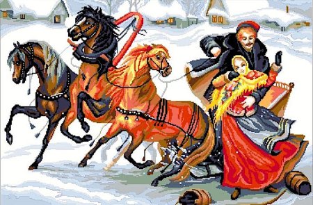 Васнецов тройка с бубенцами