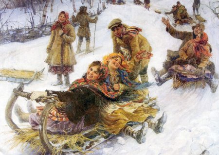 Федот Васильевич Сычков Масленица