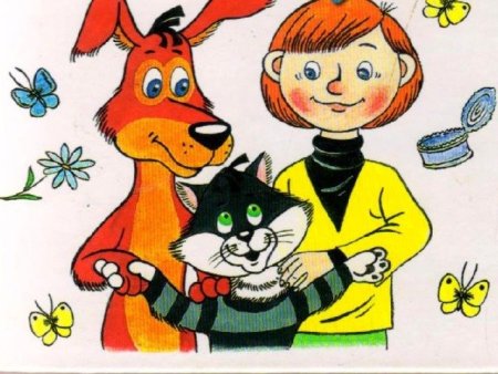 Герои мультиков Эдуарда Успенского