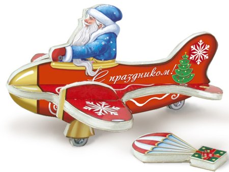Новогодний самолет