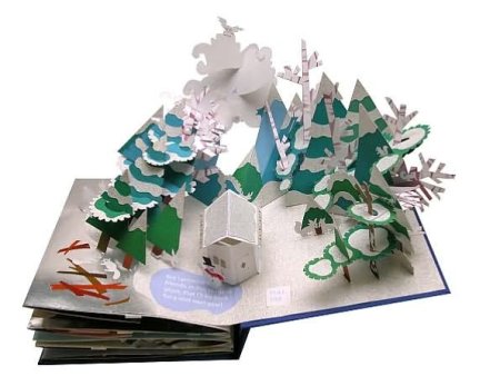 Объемная открытка книжка