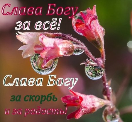 Христианские открытки с благодарностью Господу