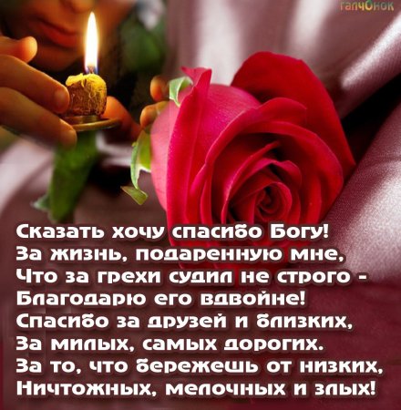 Стихи родным и близким с благодарностью