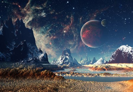 Фантастические пейзажи