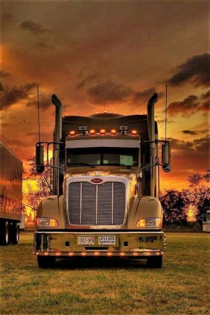 Американский тягач Peterbilt