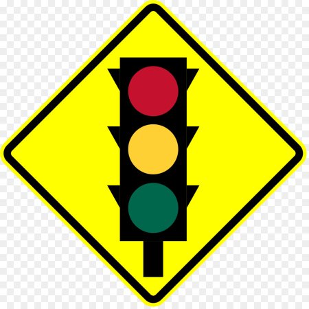 Дорожные знаки на белом фоне