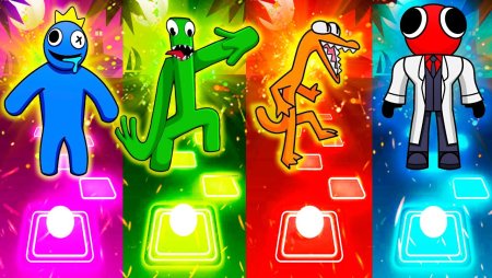 Игра радужные друзья персонажи