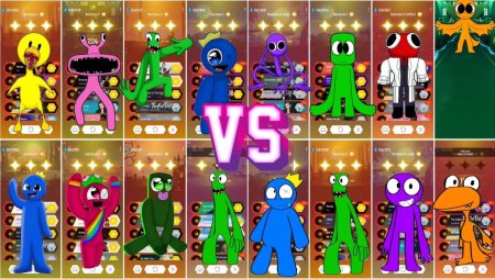 Rainbow friends all characters