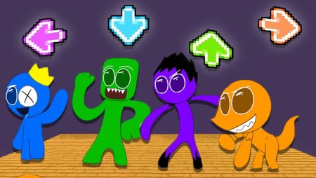 Rainbow friends Roblox персонажи