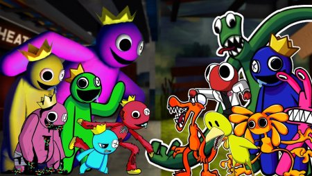 Rainbow friends FNF Mod