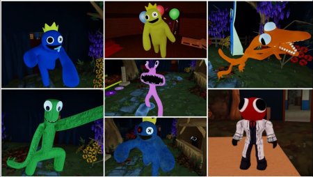 Радужные друзья Rainbow friends