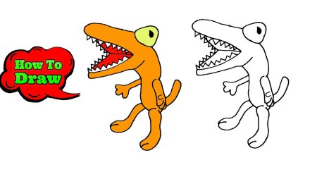 Rainbow friends РОБЛОКС персонажи апельсин