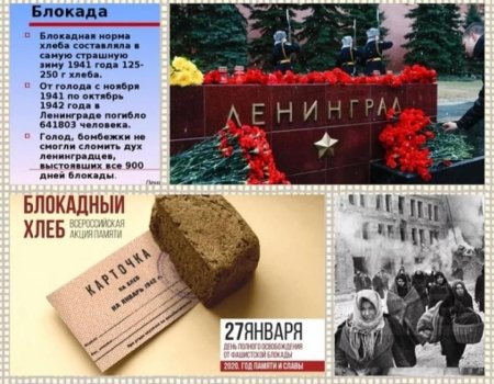 27 Января день снятия блокады Ленинграда акция блокадный хлеб