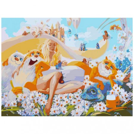 Живопись на холсте Белоснежка