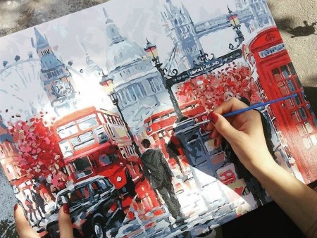 Рисование картин по номерам